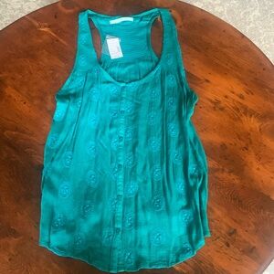 MAURICES TURQUOISE BOHO TANK